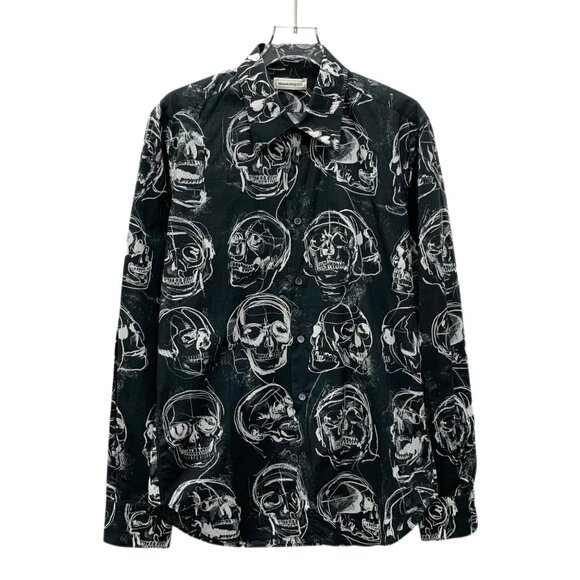 Louis Vuitton Black logo monogram gradient print cotton crewneck T-shirt - Picture 1 of 7